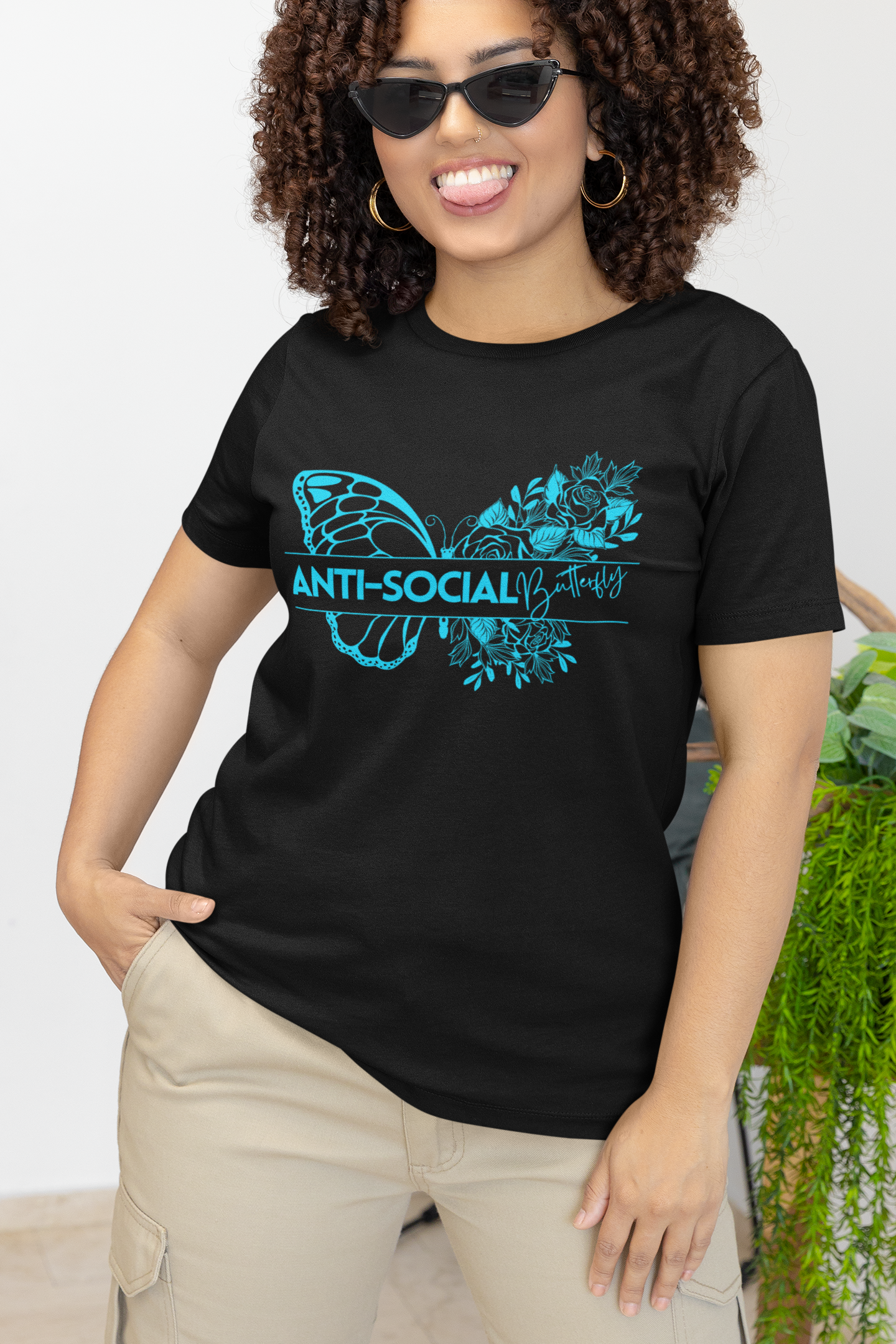 Anti-Social Butterfly T-Shirt