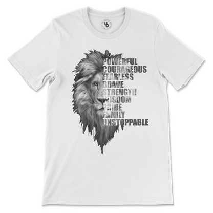 Short Sleeve Lion T-Shirt (Unisex)